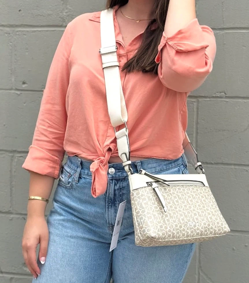 Calvin Klein Khaki Crossbody Bag