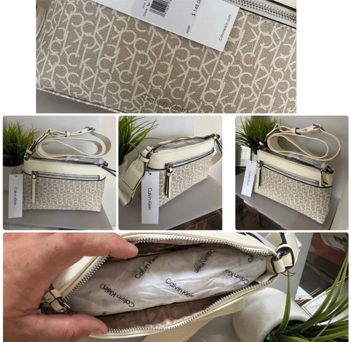 Calvin Klein Khaki Crossbody Bag - photo 5