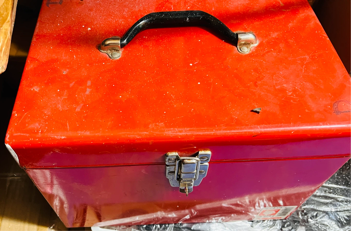 Mastercraft Red Metal Tool Box - photo 2