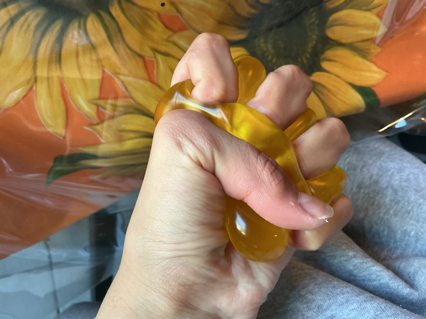 Yellow Cheese Squeezable Stress Toy - photo 4