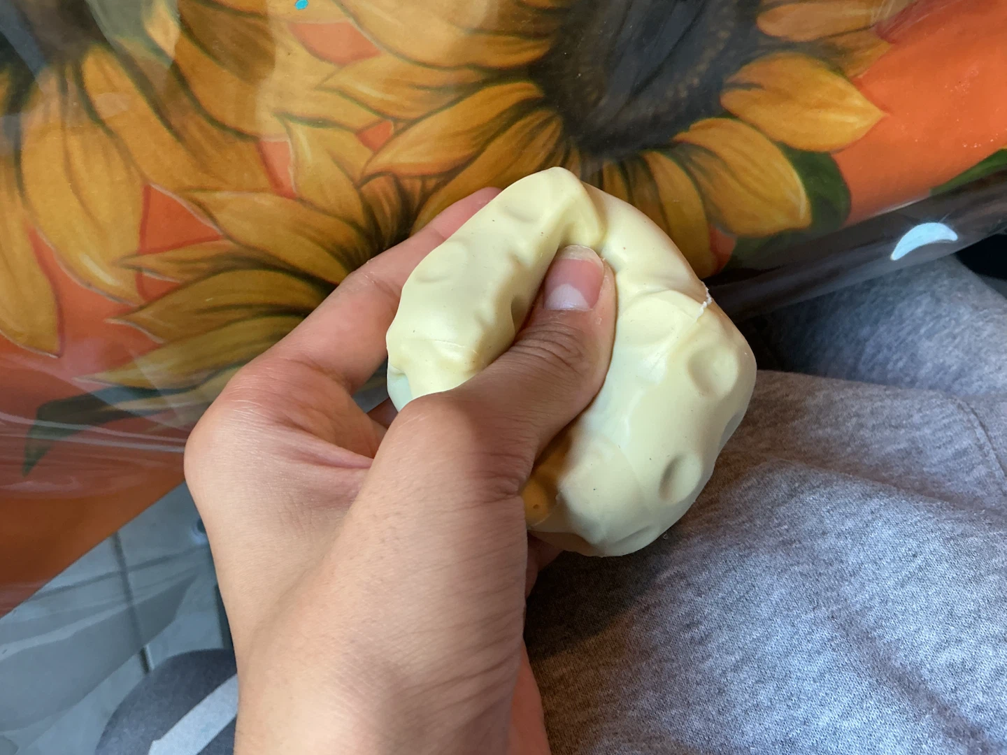 BLUE VASELINE Cheese-Shaped Stress Toy - photo 3