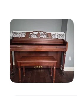 Young Chang Upright Piano with Bench