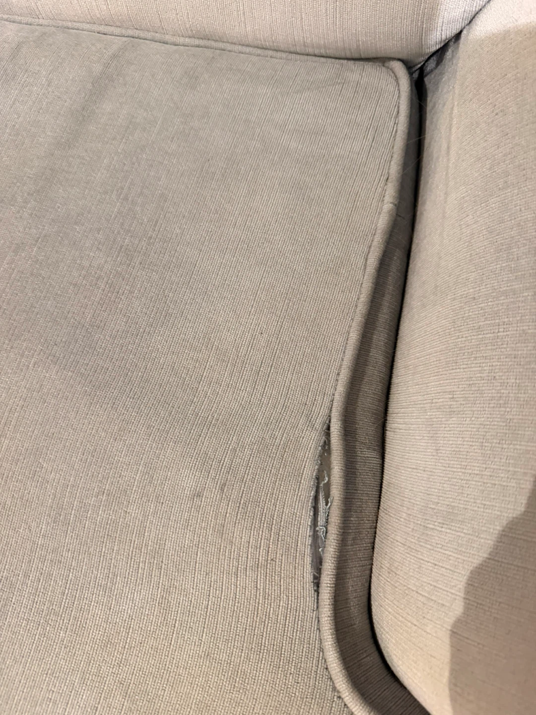 Light blue upholstered armchair - photo 2