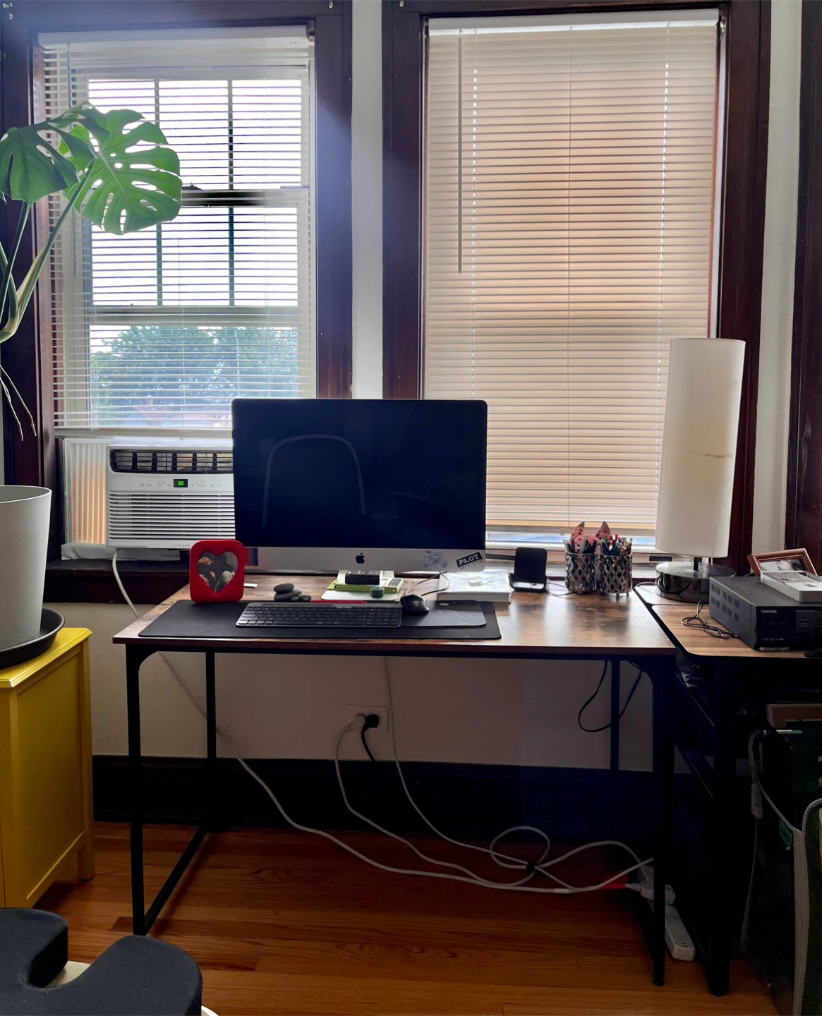 Wood Computer Desk - photo 3