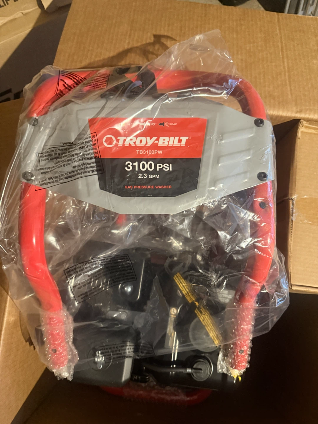Troy-Bilt TB3100PW 3100 PSI Gas Pressure Washer