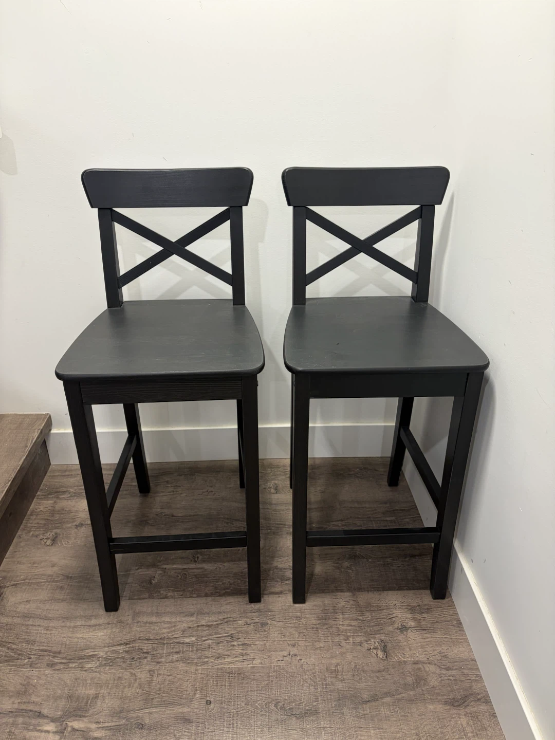 Pair of IKEA bar stools for $60