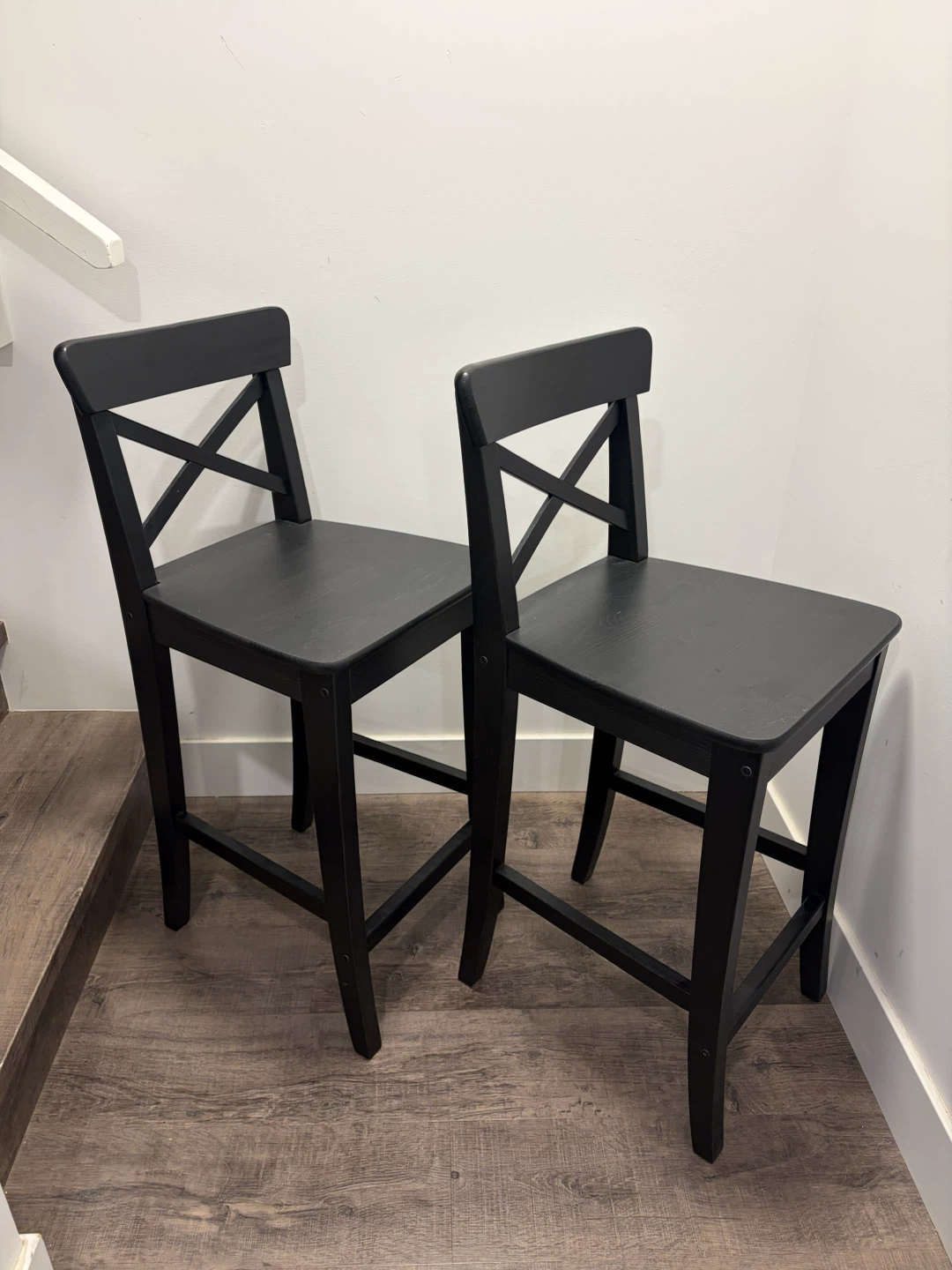 Pair of IKEA bar stools for $60 - photo 2