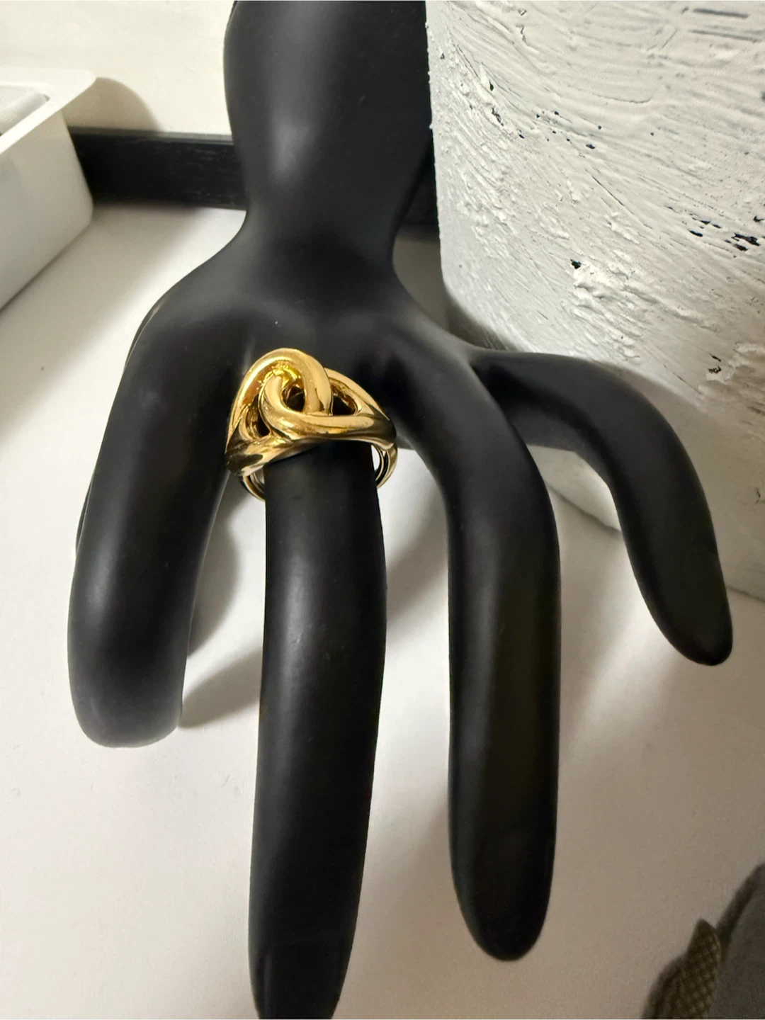 Vintage Nina Ricci Gold Tone Ring