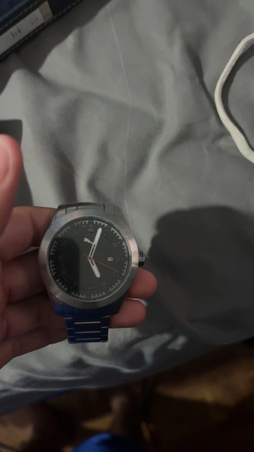 Puma Analog Stainless Steel Watch