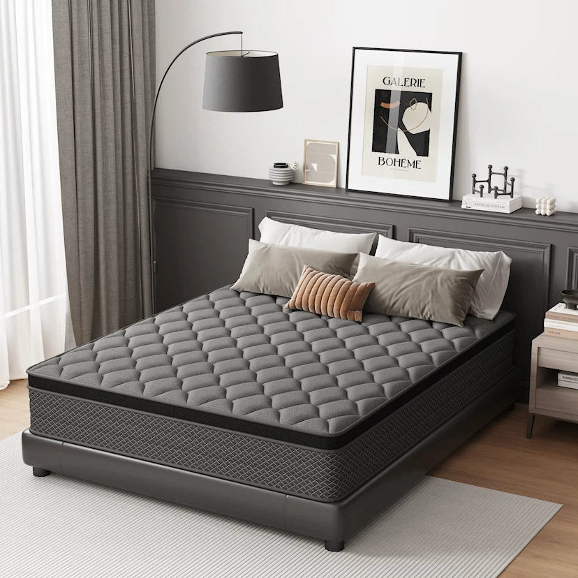 Mocangtu 10" Full Hybrid Mattress in a Box, Gel Memory Foam - photo 2