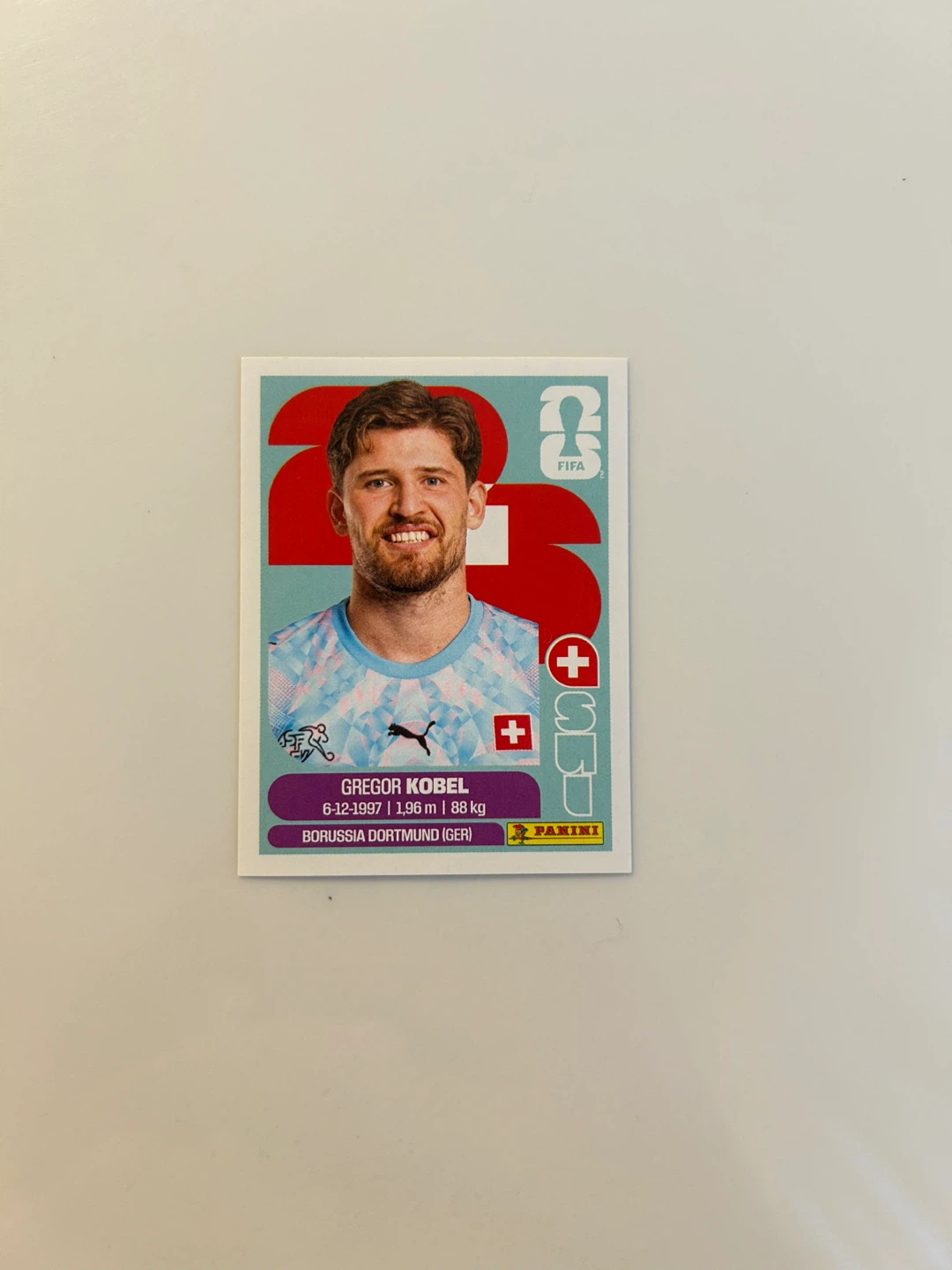 Panini FIFA World Cup 2026 Gregor Kobel Trading Card