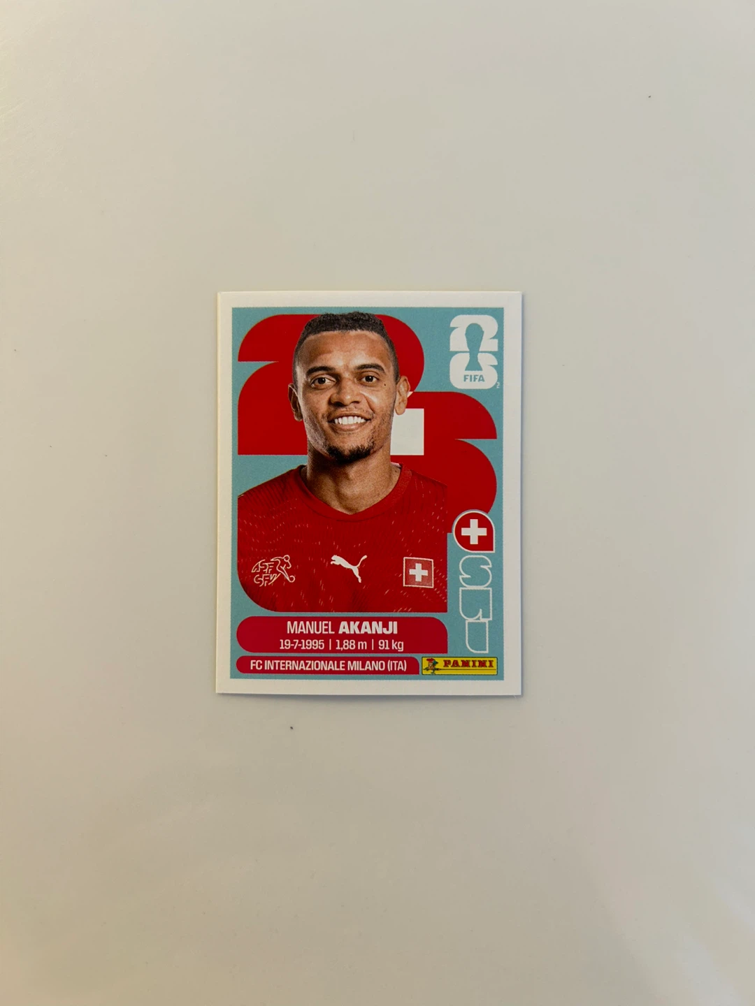 Panini FIFA World Cup 2026 Manuel Akanji Card
