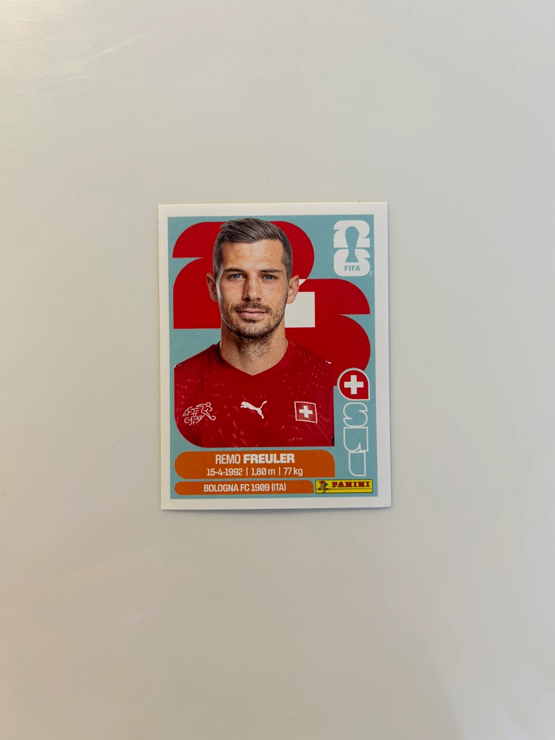 Panini FIFA World Cup 2026 Remo Freuler Sticker