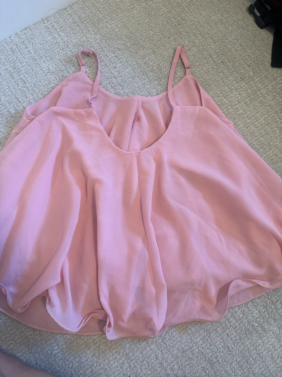 Breezaya Light Pink Flowy Tank Top - photo 2