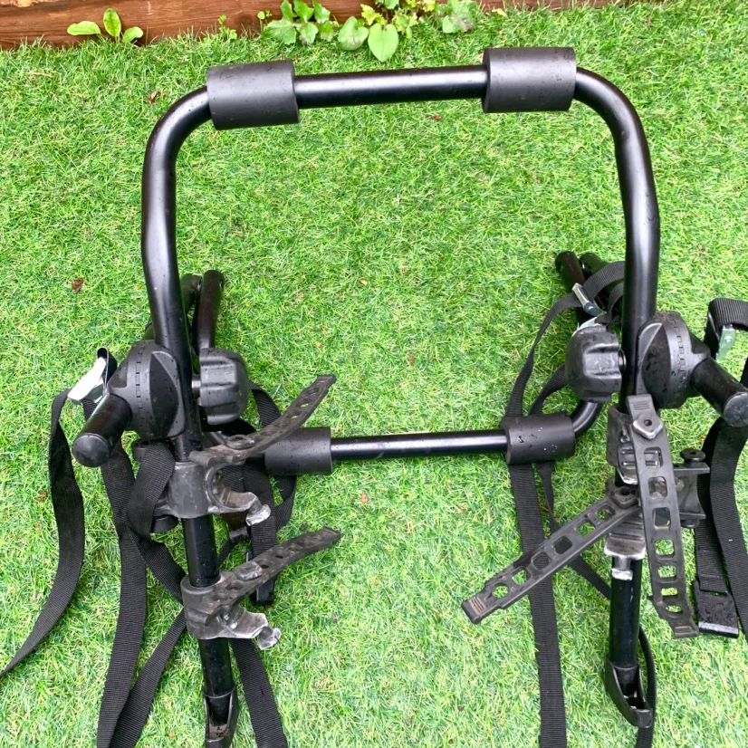 2 Bike Trunk Mount Bicycle Rack  Vehicle Bike Transport Rack - photo 2