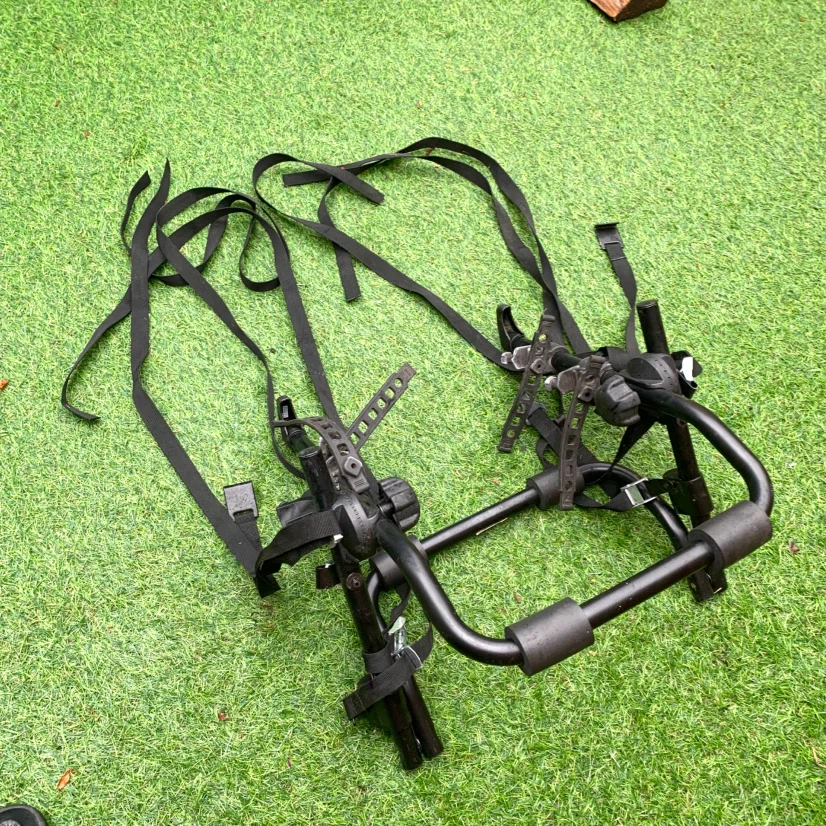 2 Bike Trunk Mount Bicycle Rack  Vehicle Bike Transport Rack - photo 5