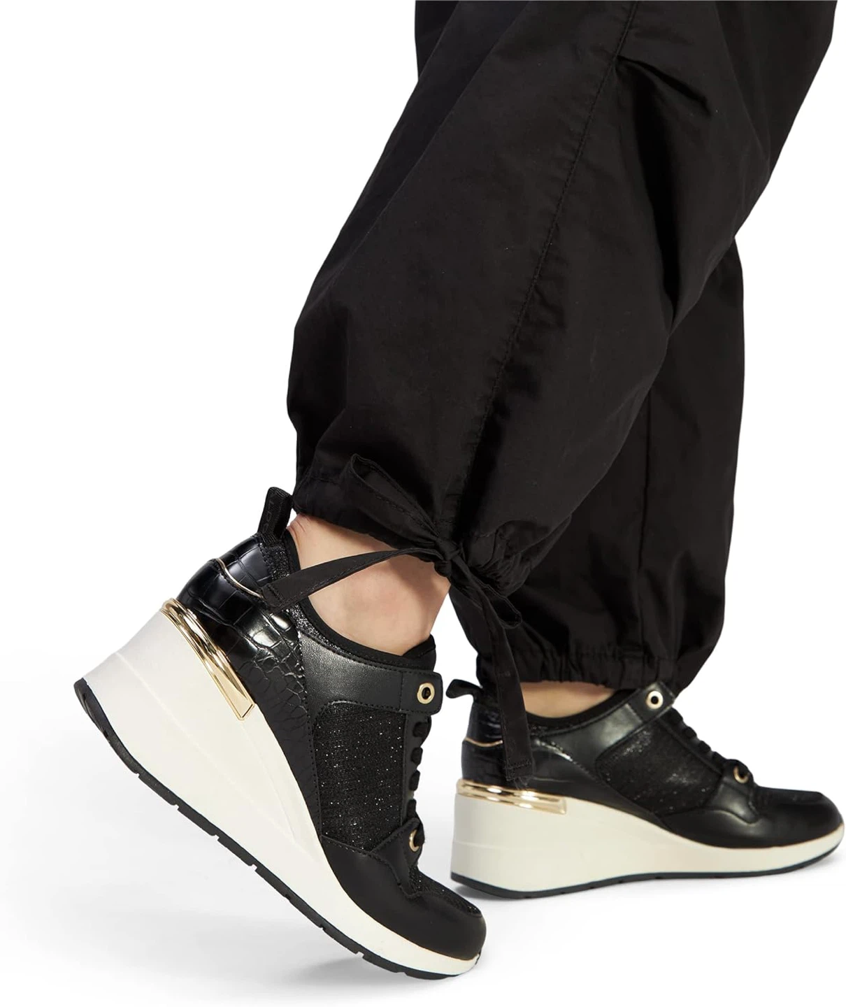 Aldo Wedge Sneakers Black