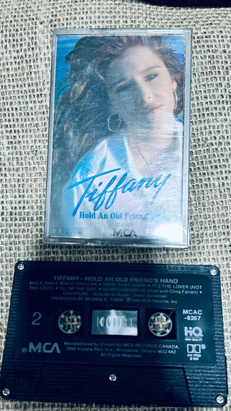 Vintage Tiffany – Hold an Old Friend’s Hand Cassette 1988