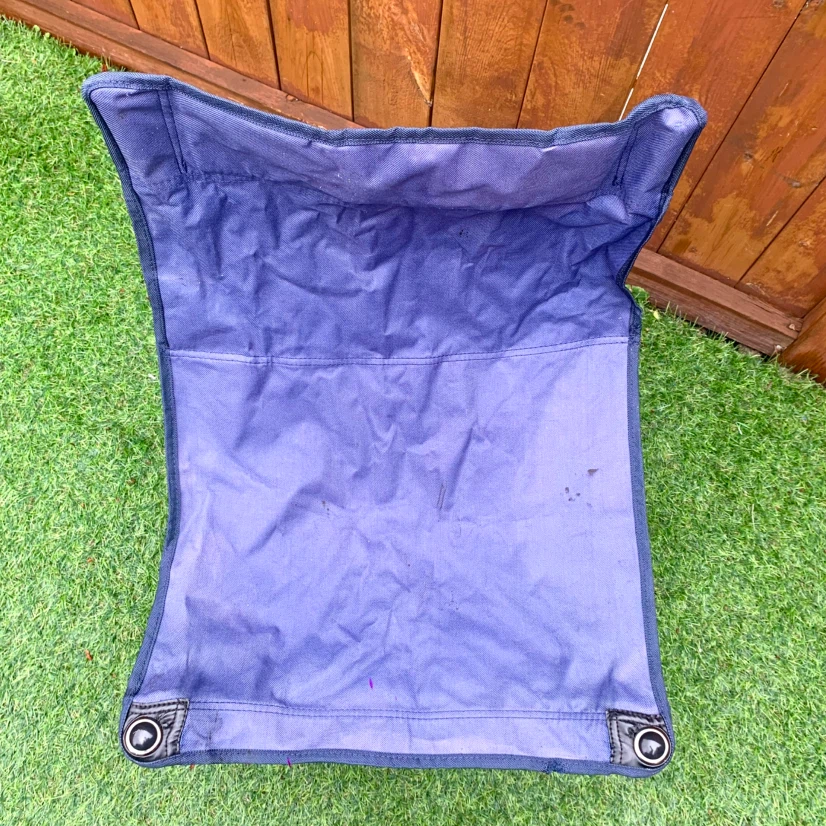 Blue folding camp chair - photo 3