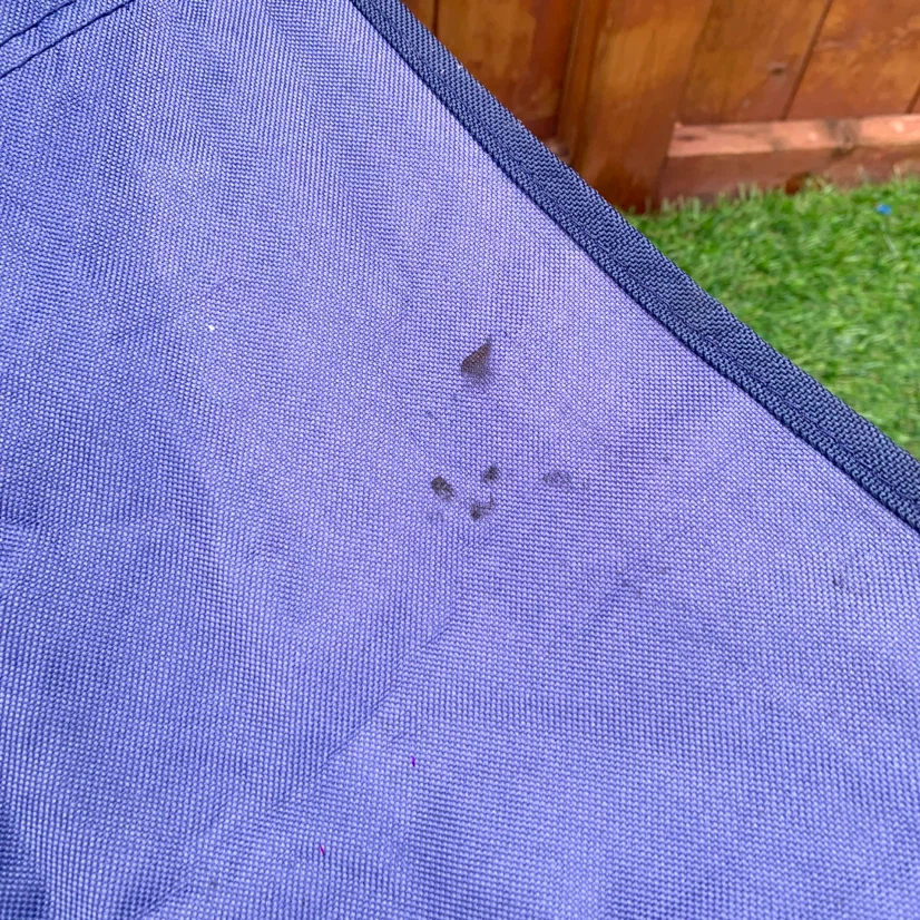 Blue folding camp chair - photo 4