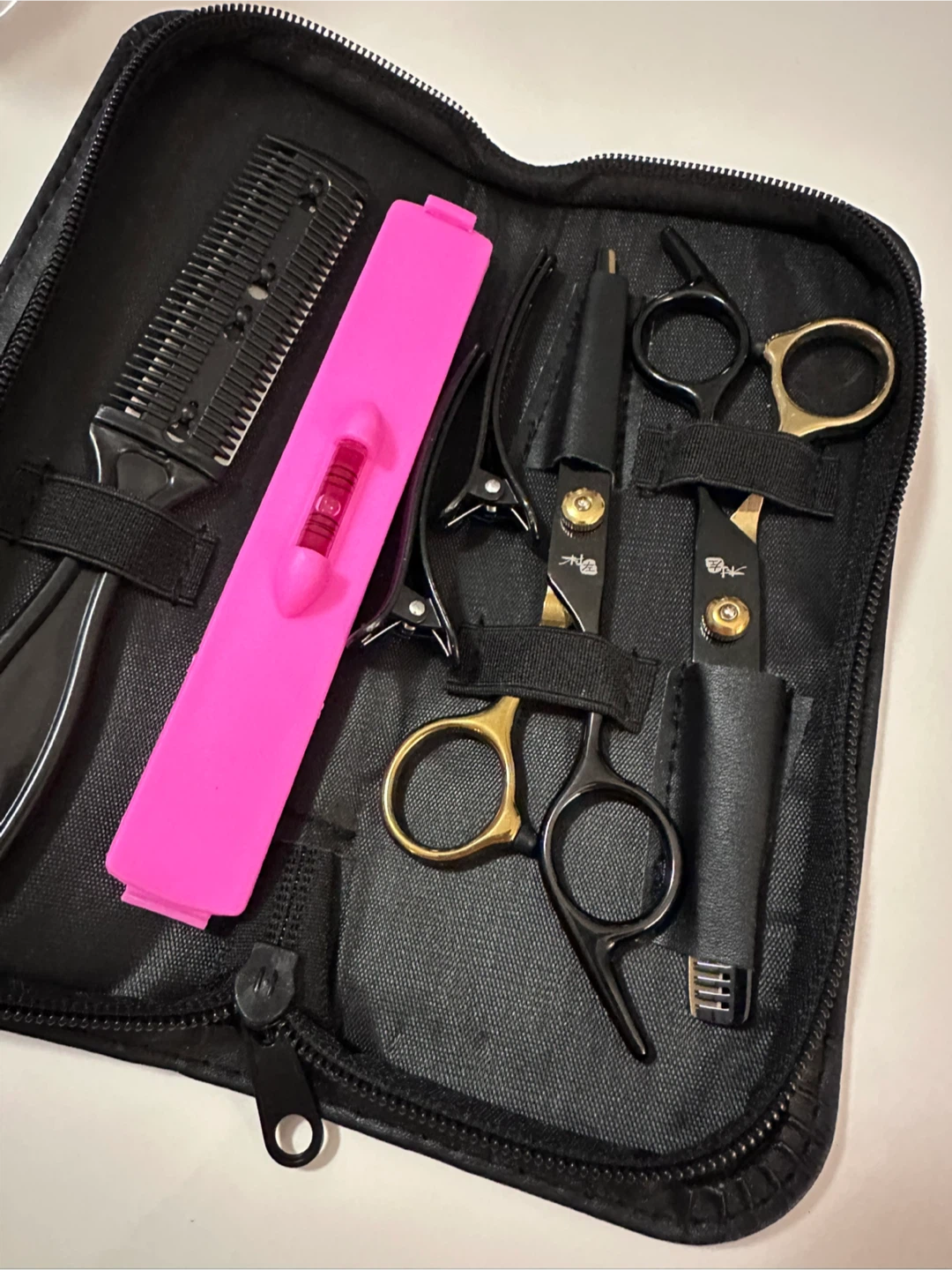 Hair Cutting Scissors and Styling Tool Set