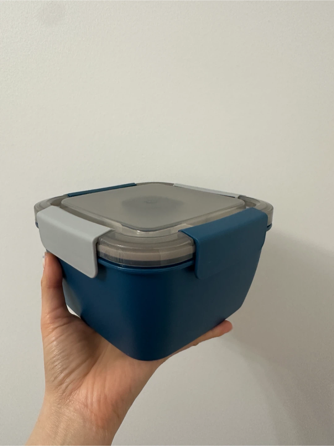 (new) navy stackable Bento Lunch Box