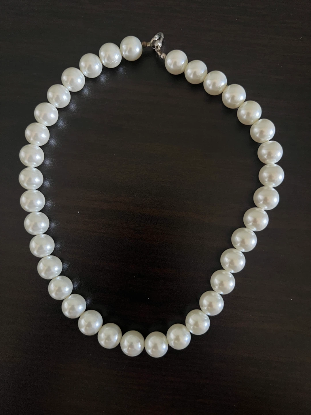 Classic Faux Pearl Necklace