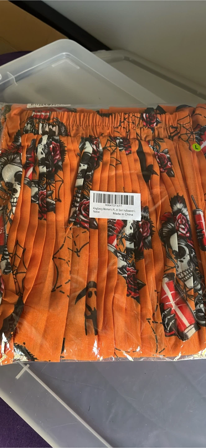 NEW Halloween Pleated Skirt - photo 3