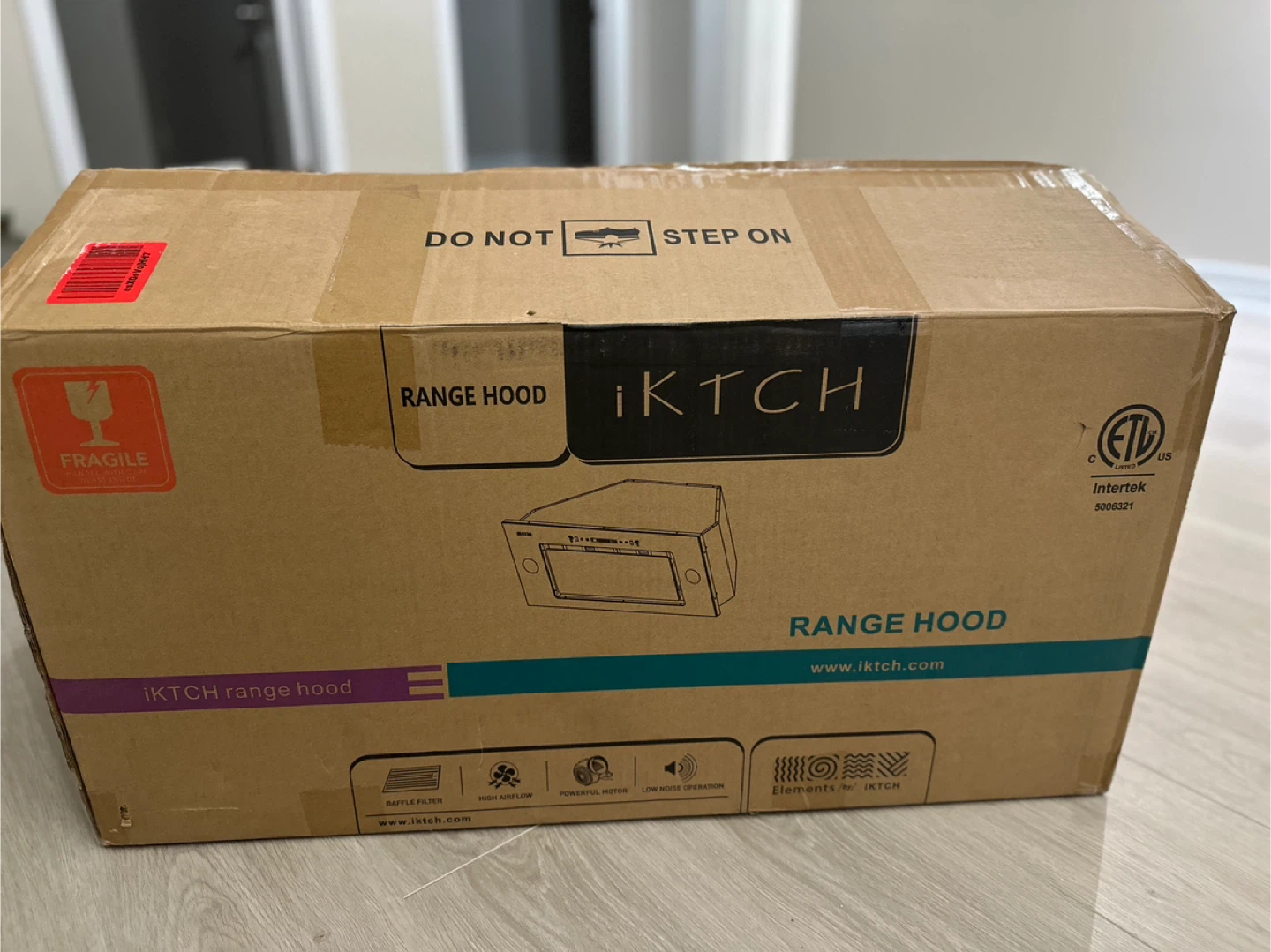 iKTCH Range Hood Model IKB01-30-B