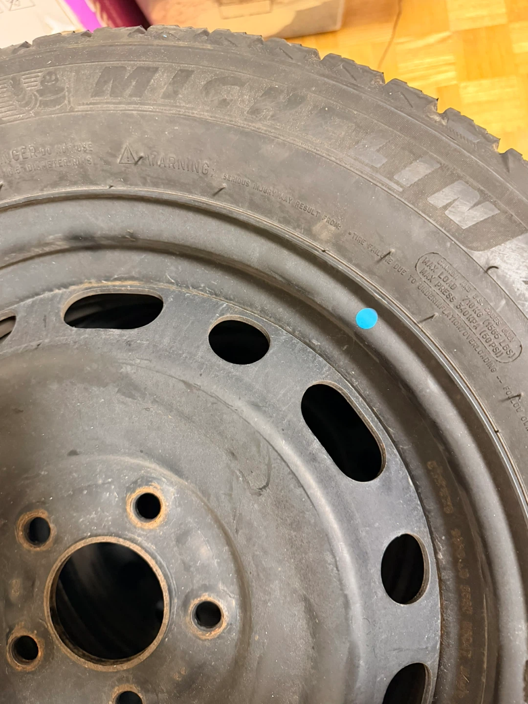 ❄️ Michelin Winter Tires with rims – Set of 4 ❄️ - photo 2