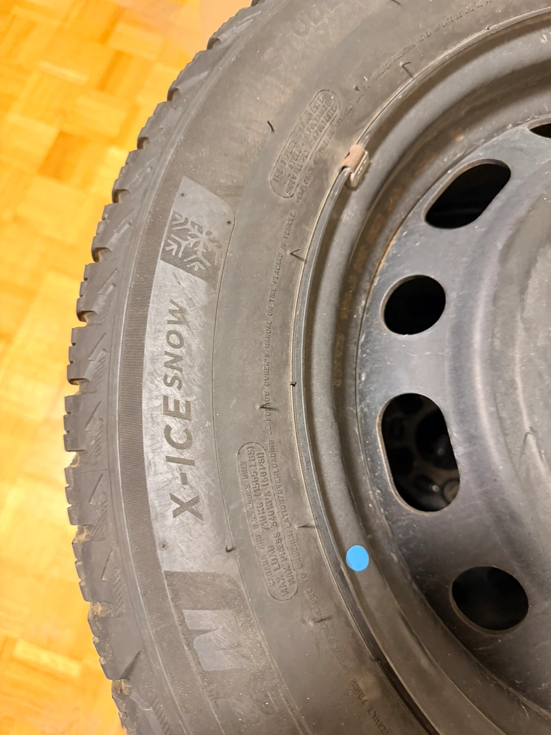 ❄️ Michelin Winter Tires with rims – Set of 4 ❄️ - photo 3
