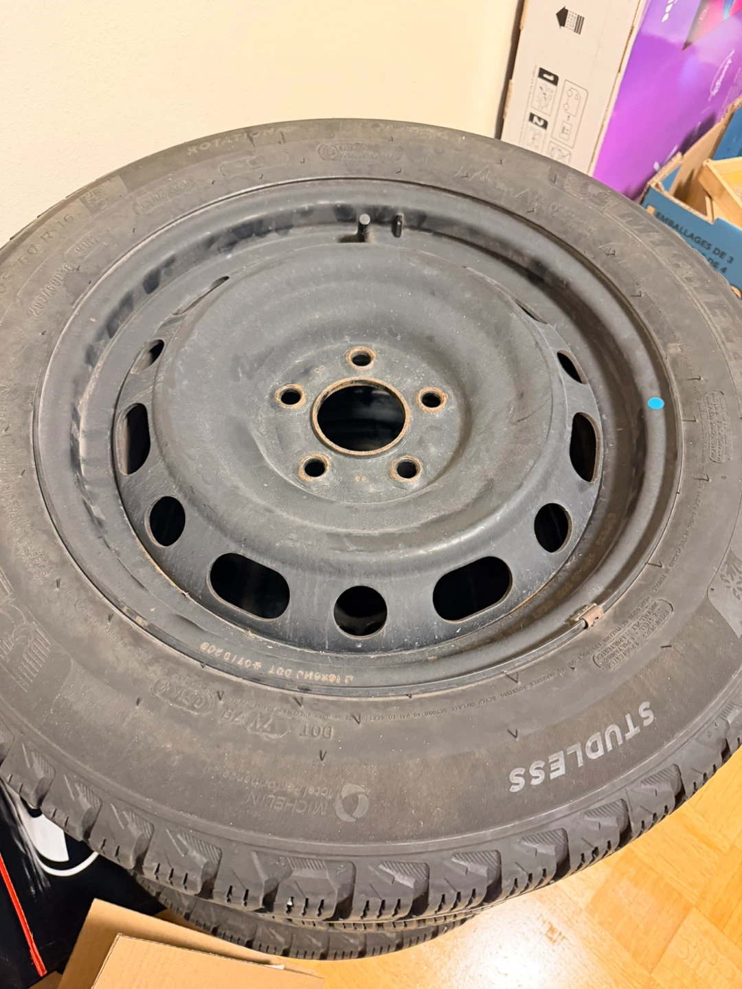 ❄️ Michelin Winter Tires with rims – Set of 4 ❄️ - photo 4