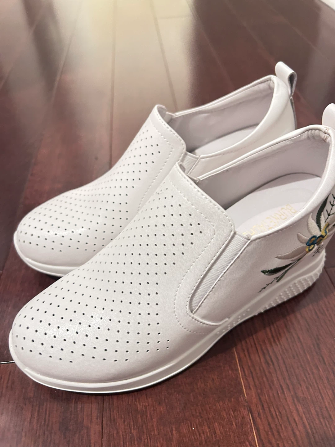 White Slip-On Shoes