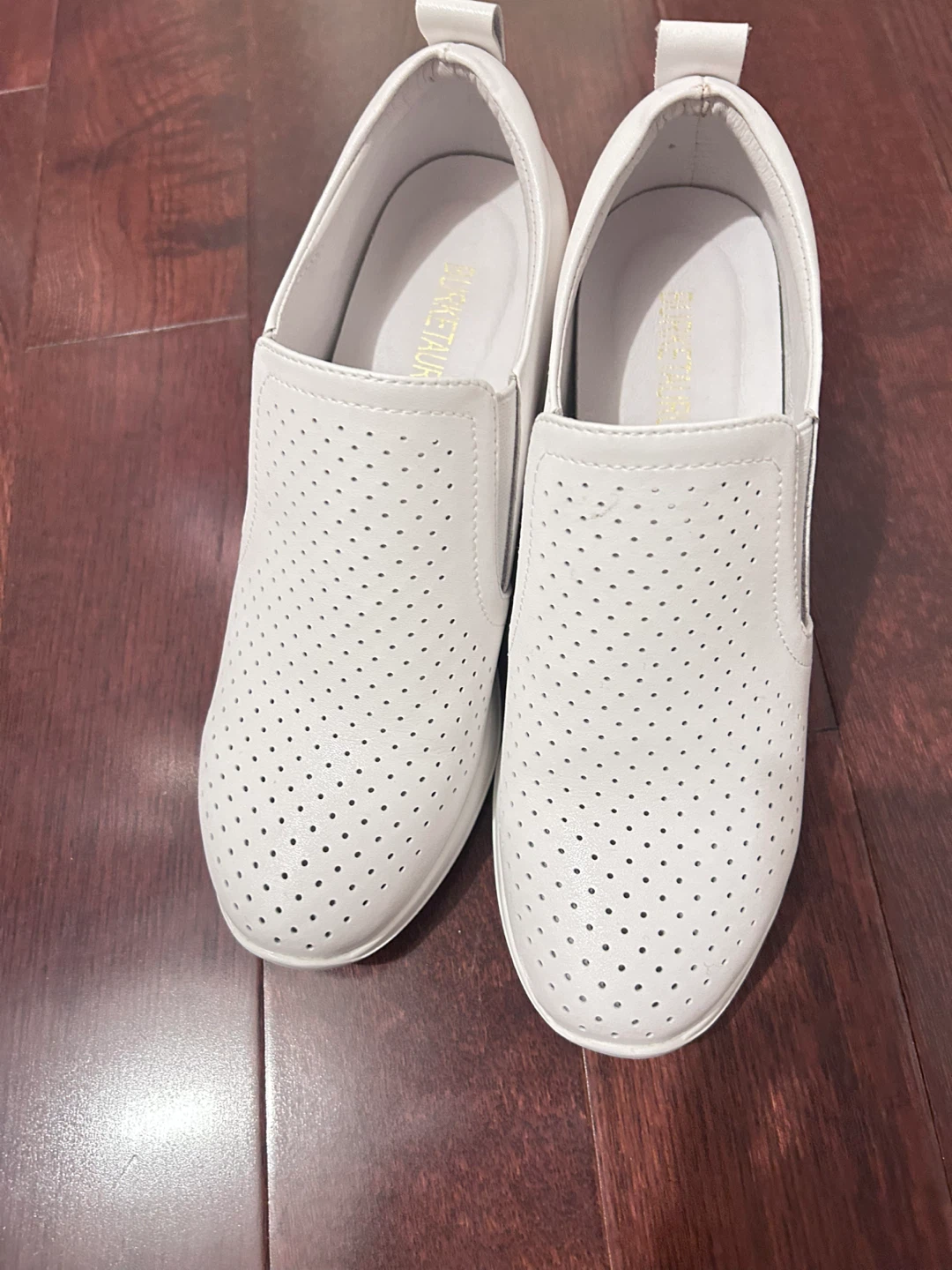 White Slip-On Shoes - photo 2