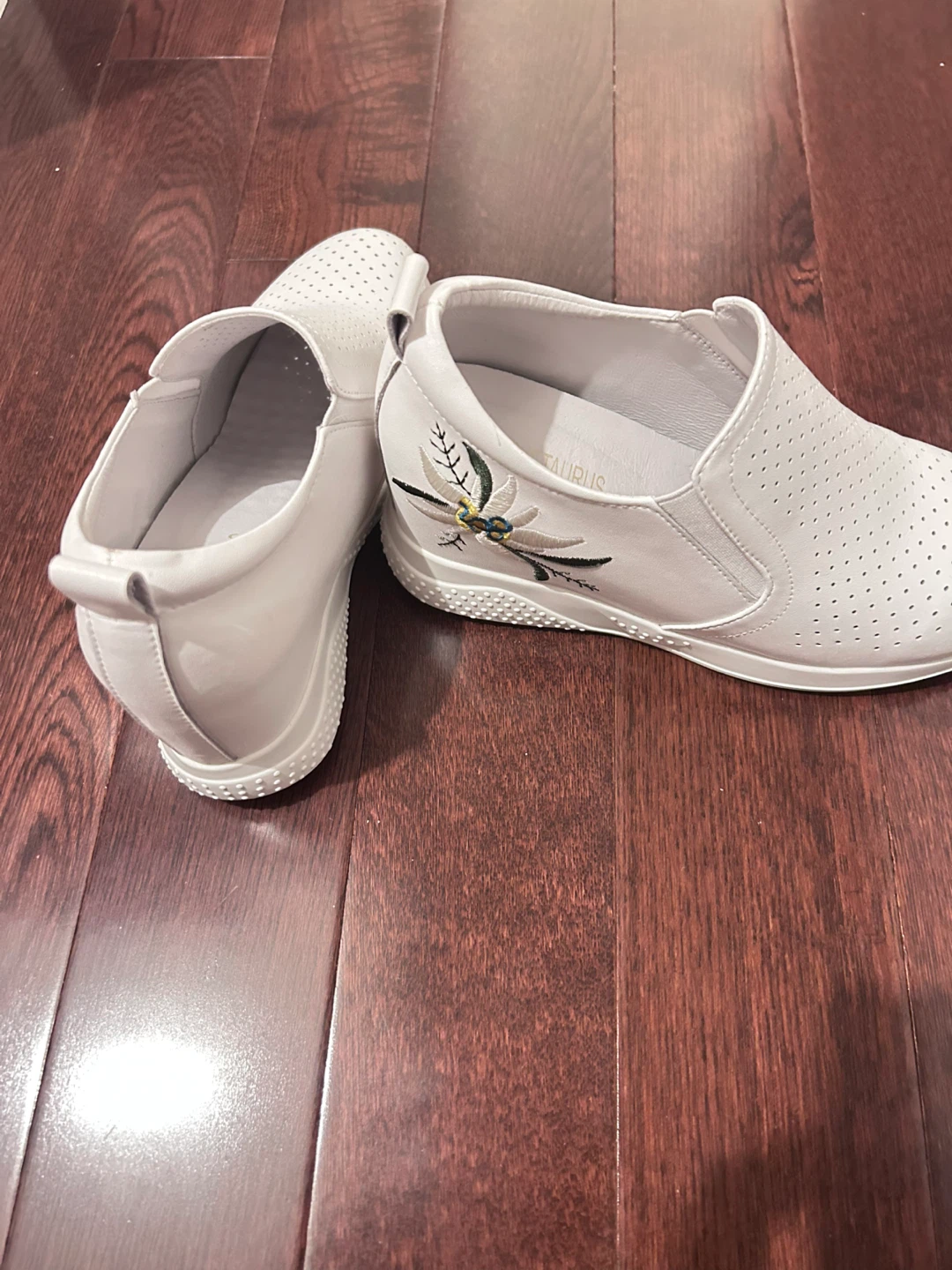 White Slip-On Shoes - photo 4