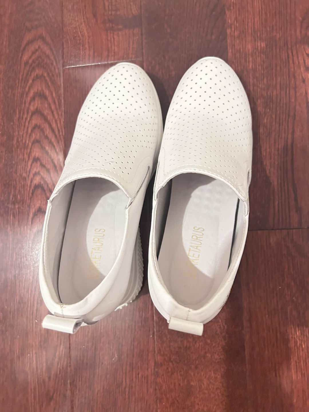 White Slip-On Shoes - photo 5