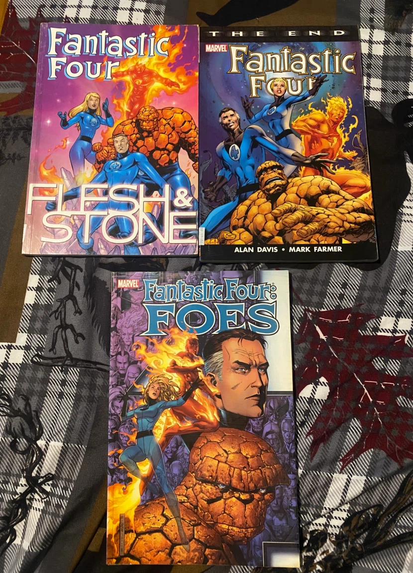 3 Fantastic Four Marvel Graphic Novels