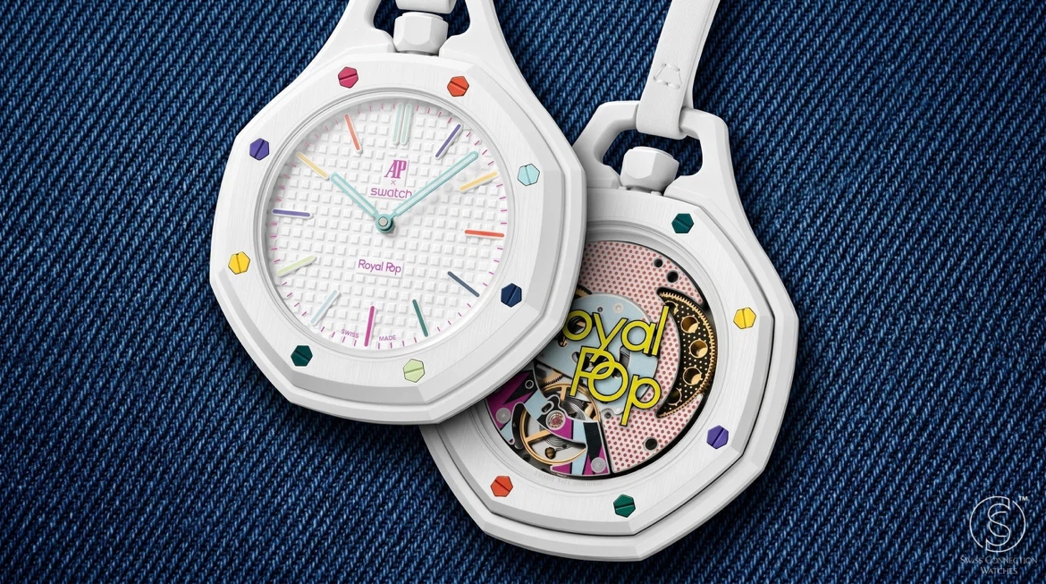 Swatch x AP Royal Pop Pocket