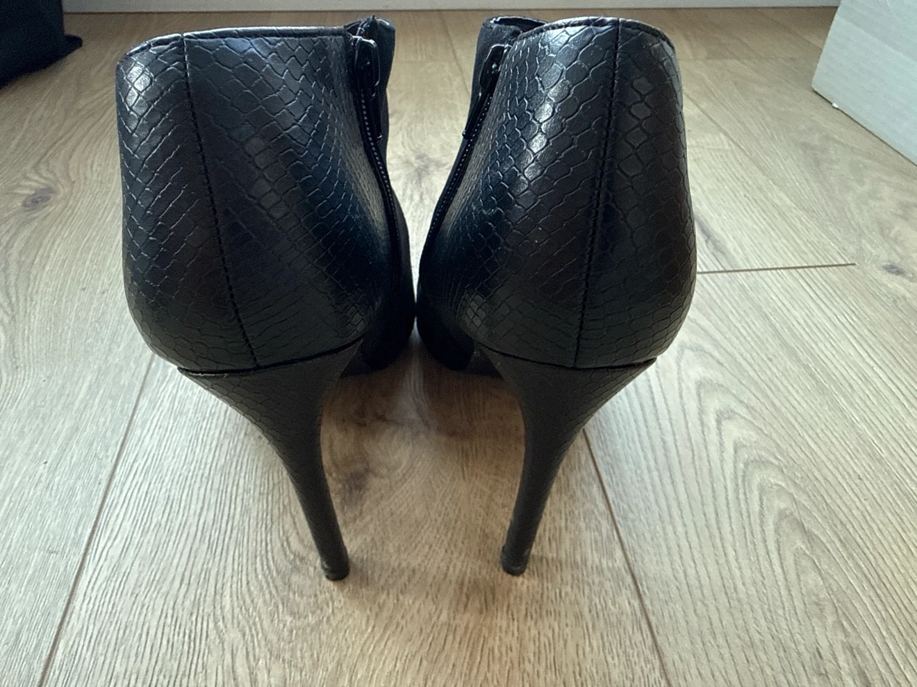 Black Stiletto Ankle Boots - photo 2