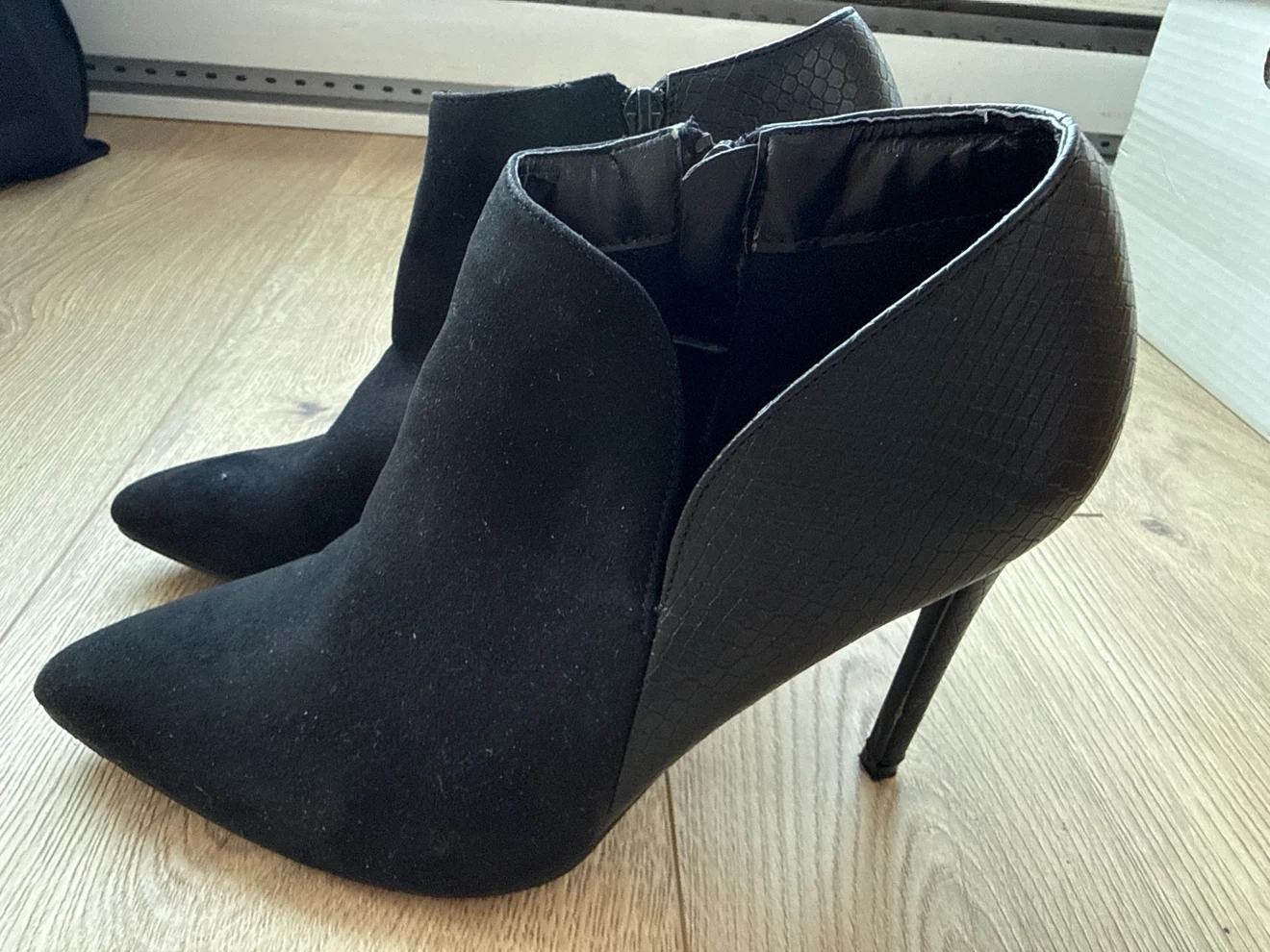 Black Stiletto Ankle Boots - photo 3