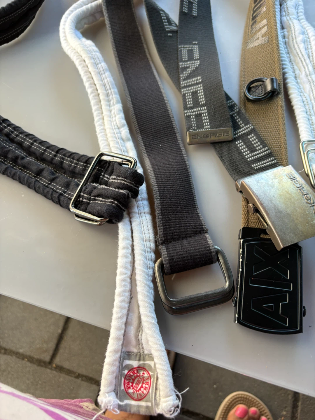 Brand name belts