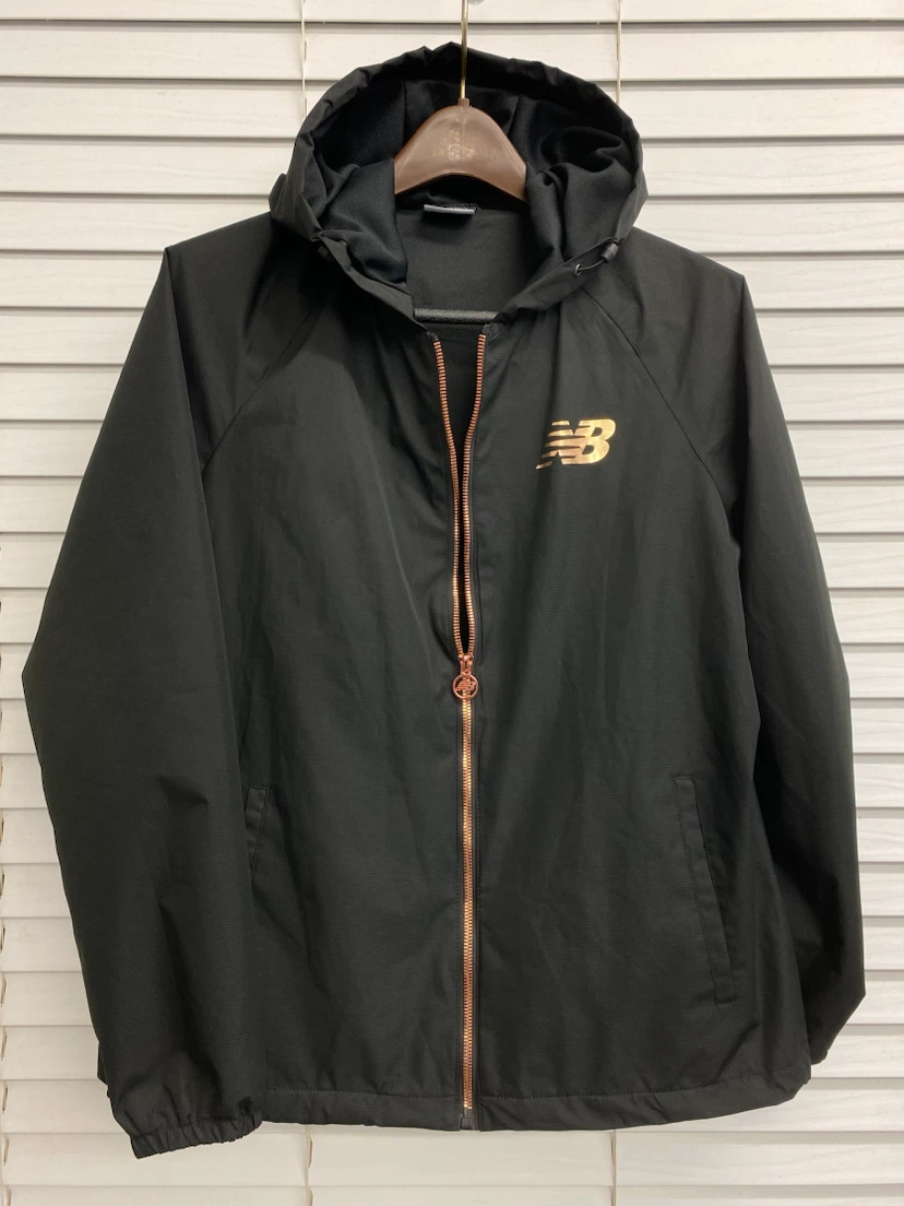 New Balance Black and Gold Windbreaker - photo 2
