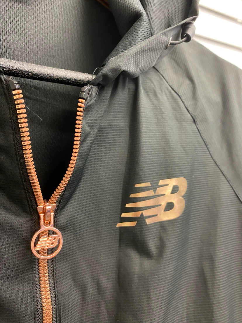 New Balance Black and Gold Windbreaker - photo 3