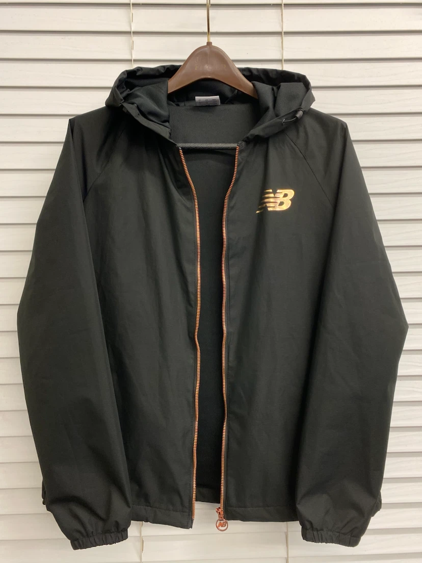 New Balance Black and Gold Windbreaker - photo 4