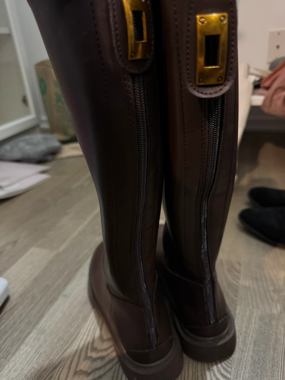 Size 7 Dark Brown Knee-High Boots