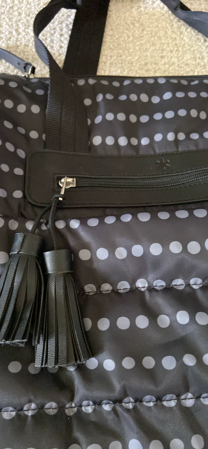 Skip Hop Diaper Bag - Black Polka Dot - photo 3