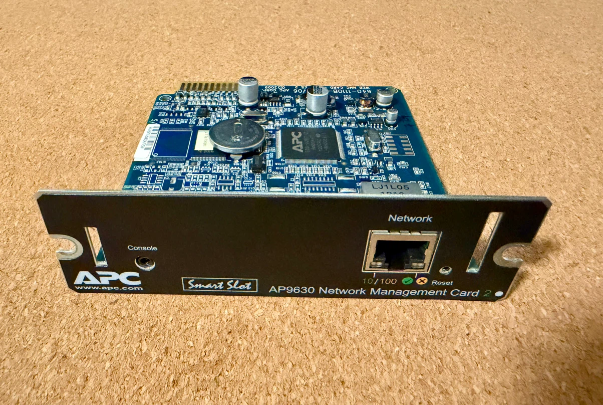 APC AP9630 UPS Network Management Card 2 - photo 2