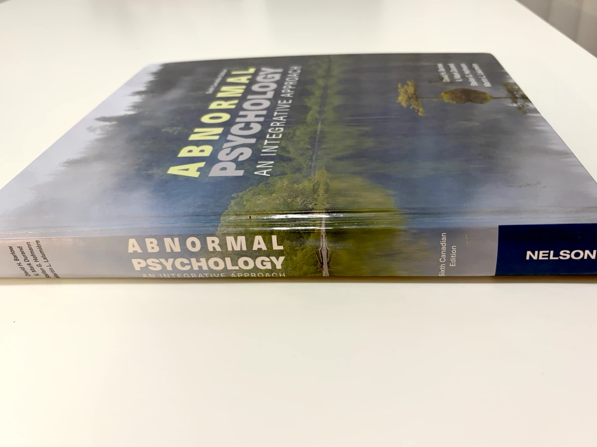 Abnormal Psychology: An Integrative Approach, 6th Canadian Ed. - photo 2