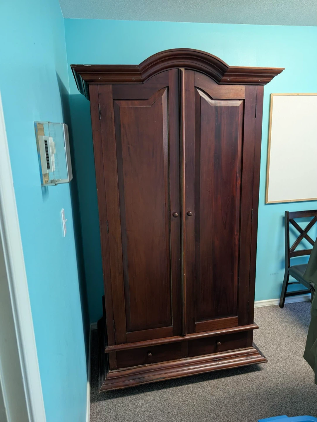 Large Wooden Armoire