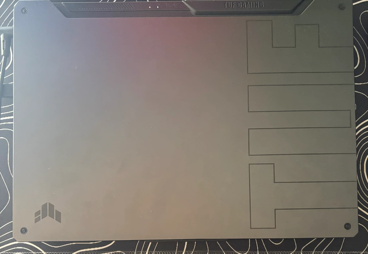 ASUS TUF gaming laptop